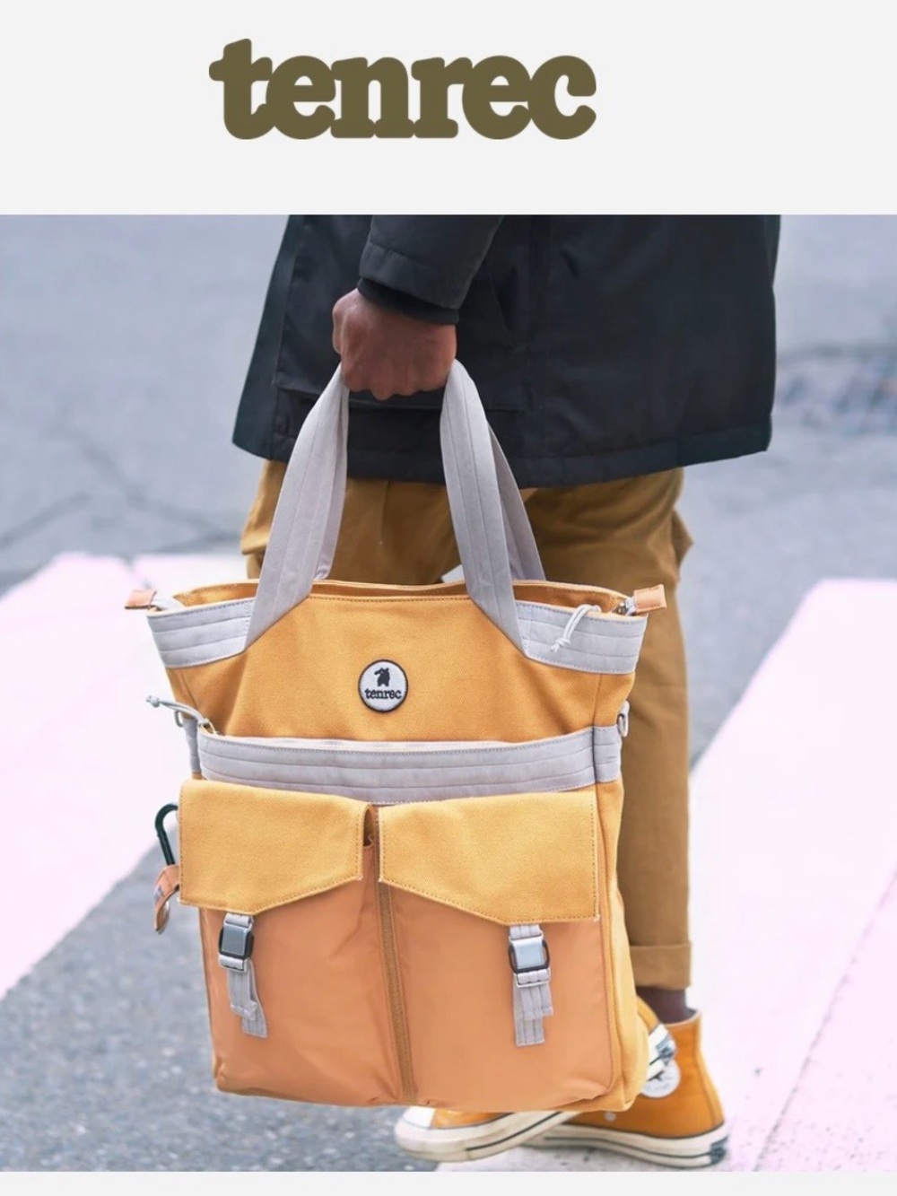 Tenrec Tennis tote in Clay